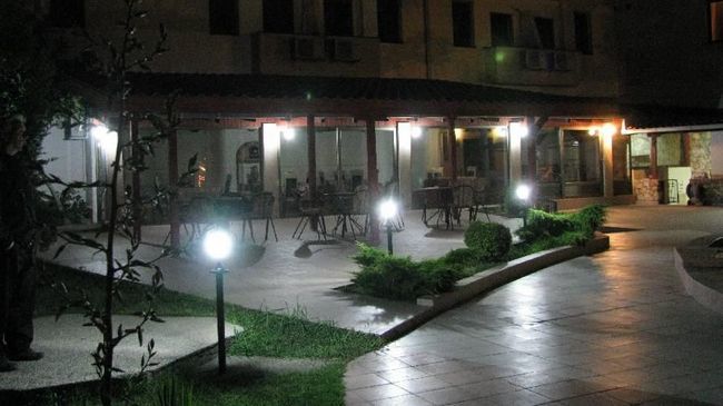 Hotel Vergina 斯科普里 餐厅 照片